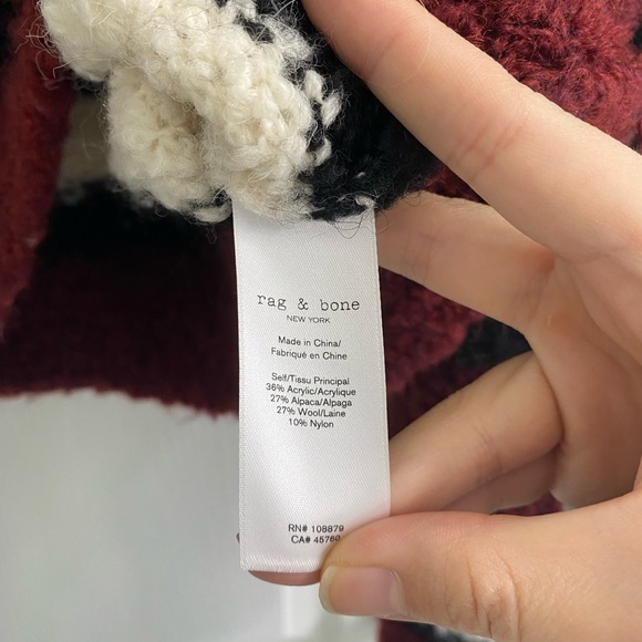 Rag& bone striped sweater - Picture 2 of 3